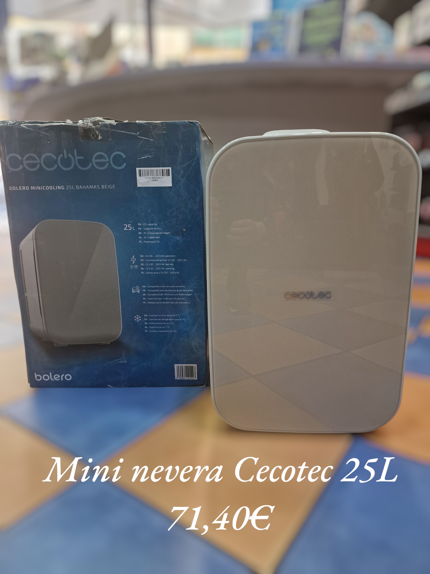 Cecotec Bolero Mini Cooling 25L