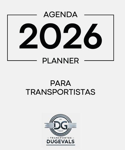 Agenda Planner Digital para Transportistas 2026