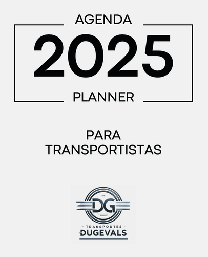 Agenda Planner Digital para Transportistas 2025