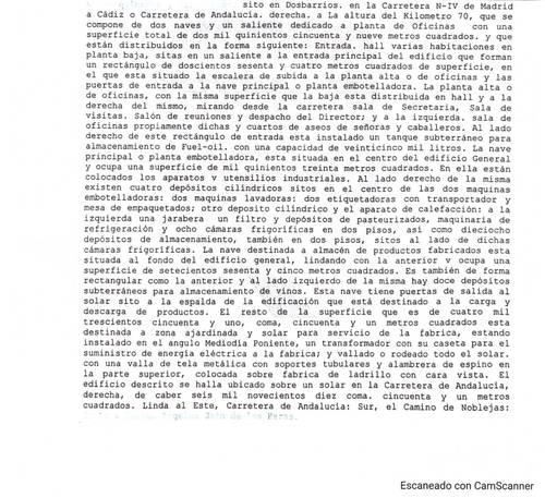 ANTIGUA FABRICA DOSBARRIOS