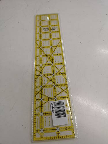 Regla en pulgadas para patchwork