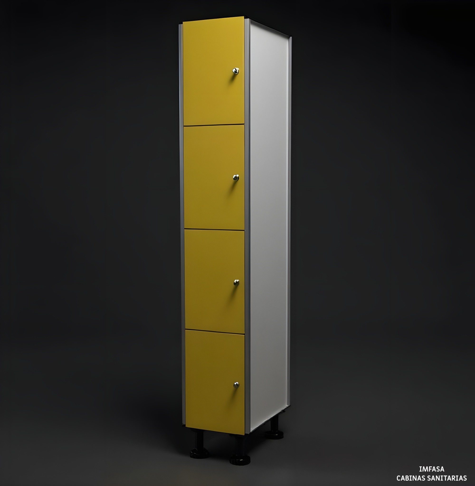 Módulo de TAQUILLA de 1 Columna - 4 Puertas