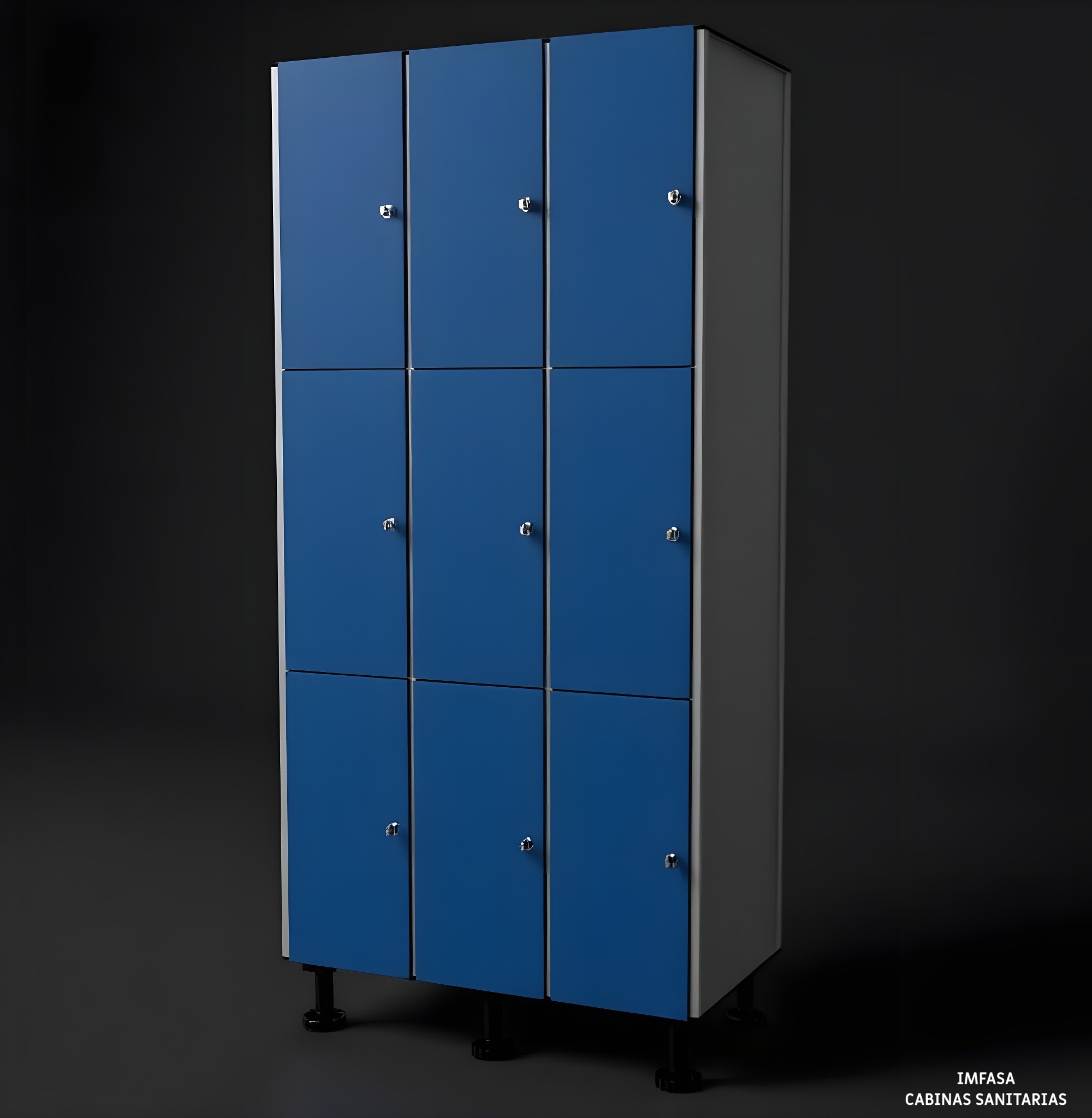 Módulo de TAQUILLA de 3 Columnas - 3 Puertas