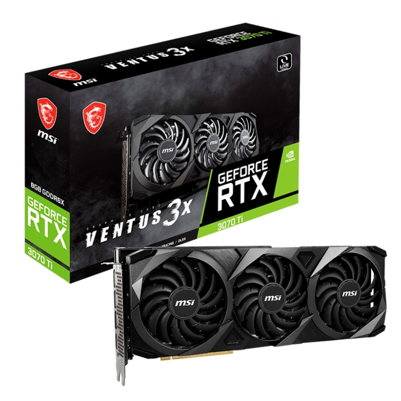 MSI VGA NVIDIA RTX 3070 Ti VENTUS 3X OC 8GB LHR