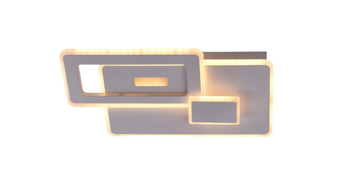Plafón led cuadrado.