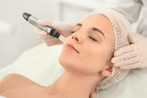 Mesoterapia facial con vitaminas y oligoelementos