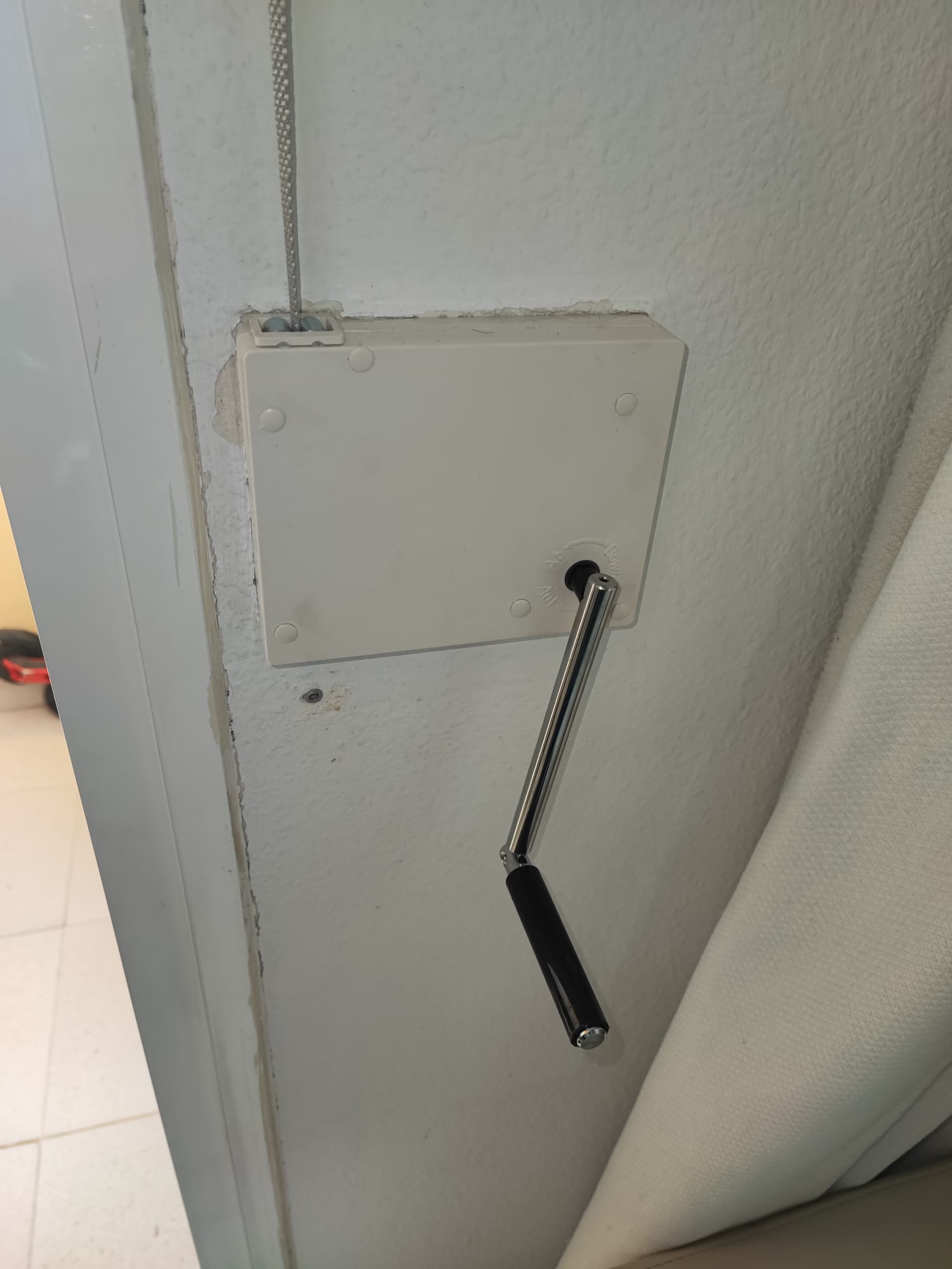 Reparación y colocación tornos de persianas