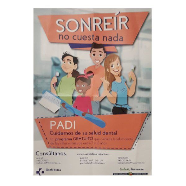 Plan dental infantil de Osakidetza (PADI)