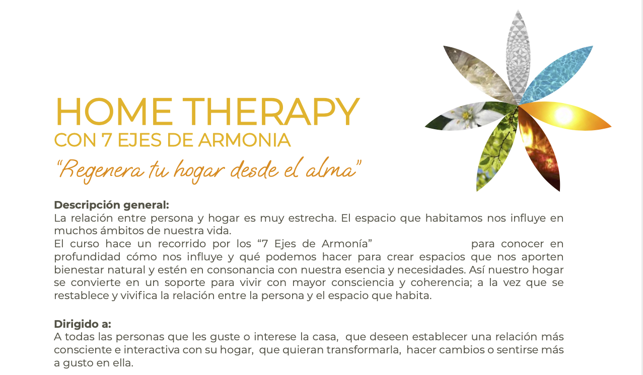 TALLER DE HOME THERAPY