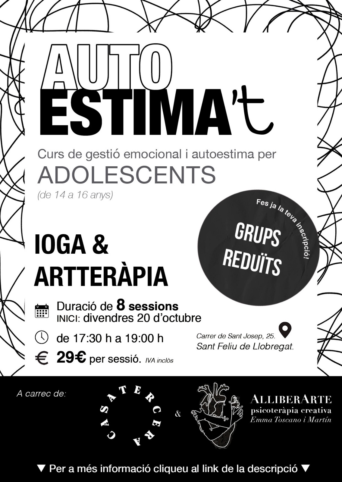 TALLER D'ARTTERÀPIA I IOGA