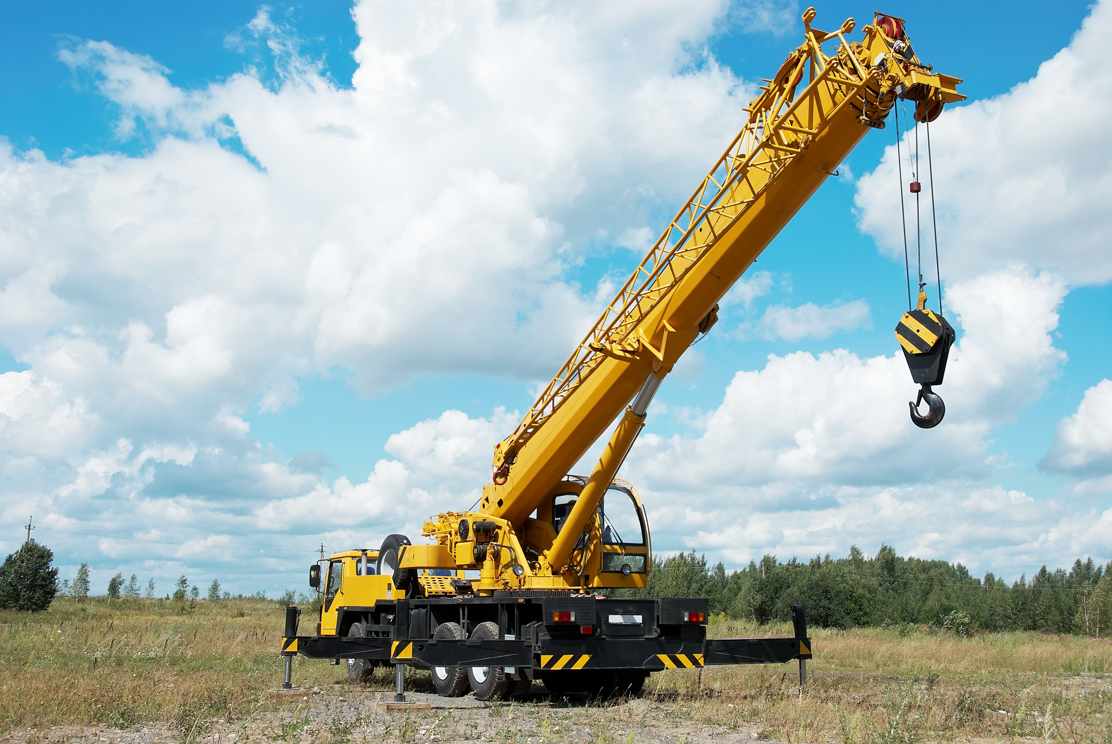 Alquiler de grúas de construcción