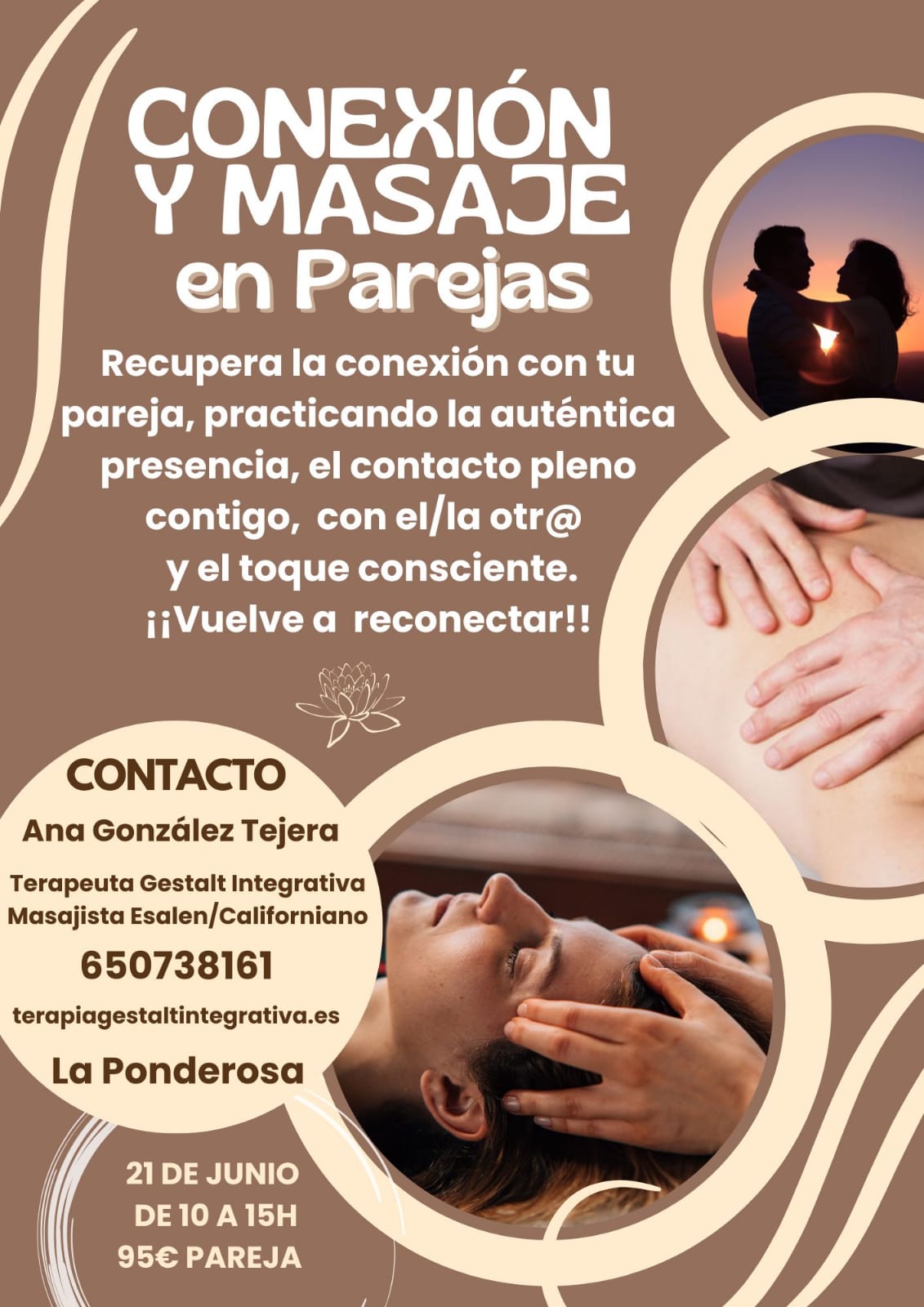 Taller Masaje y Conexión en Pareja