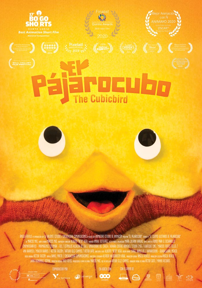 El pájaro cubo