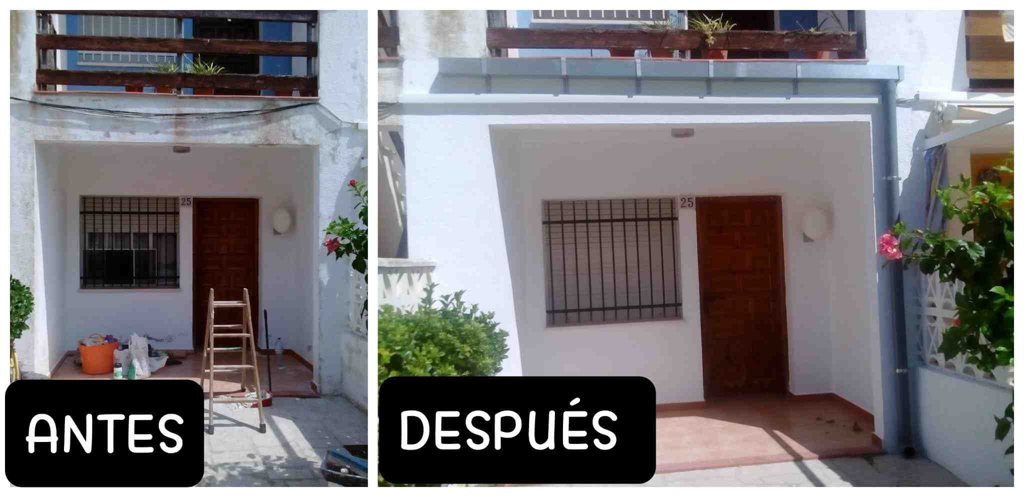 Pintura exterior e interior