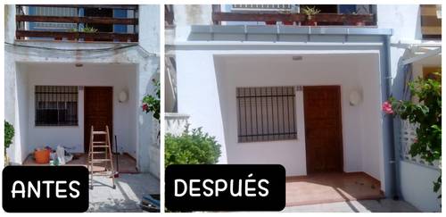 Pintura exterior e interior