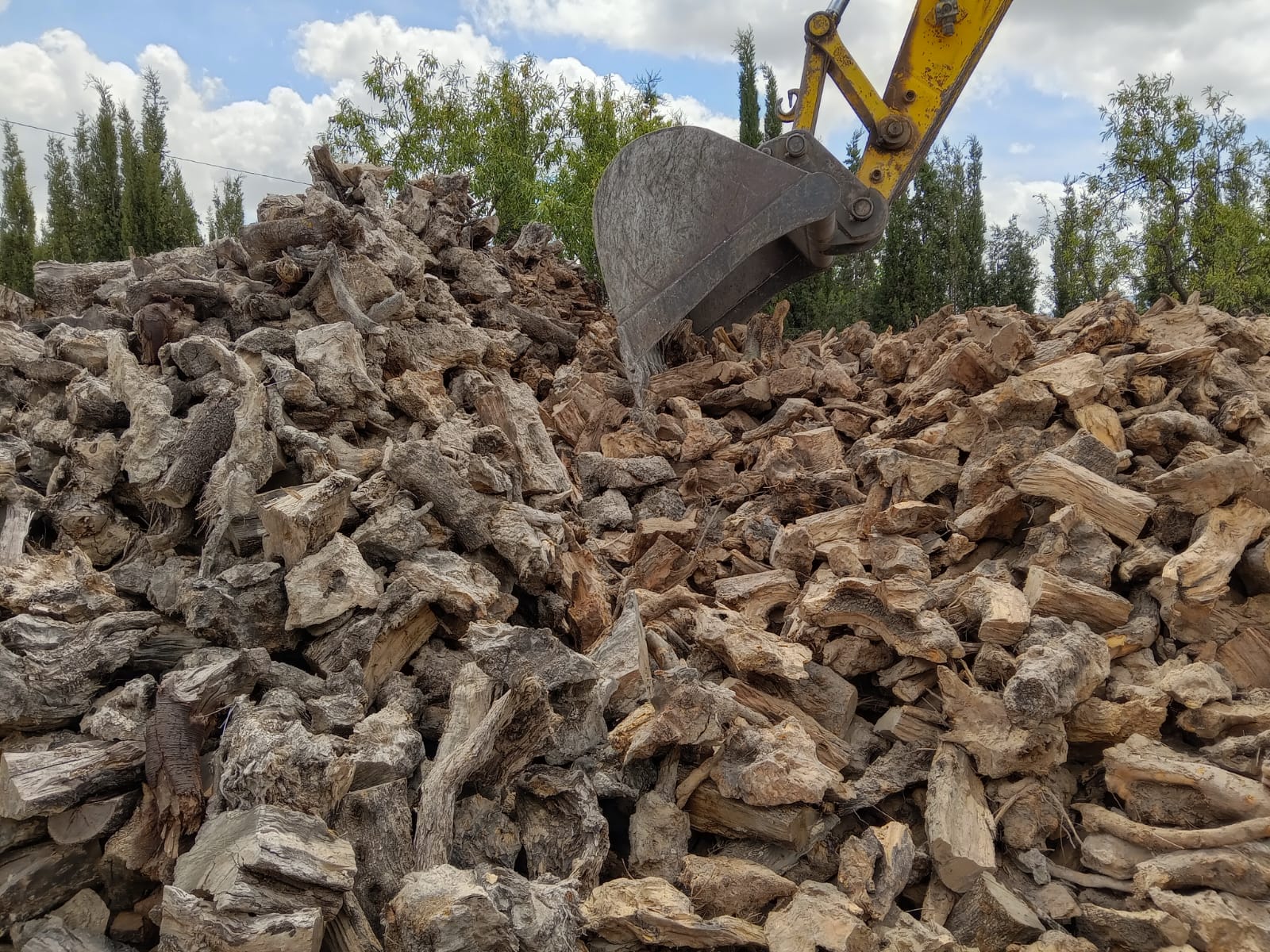 Venta de leña a domicilio