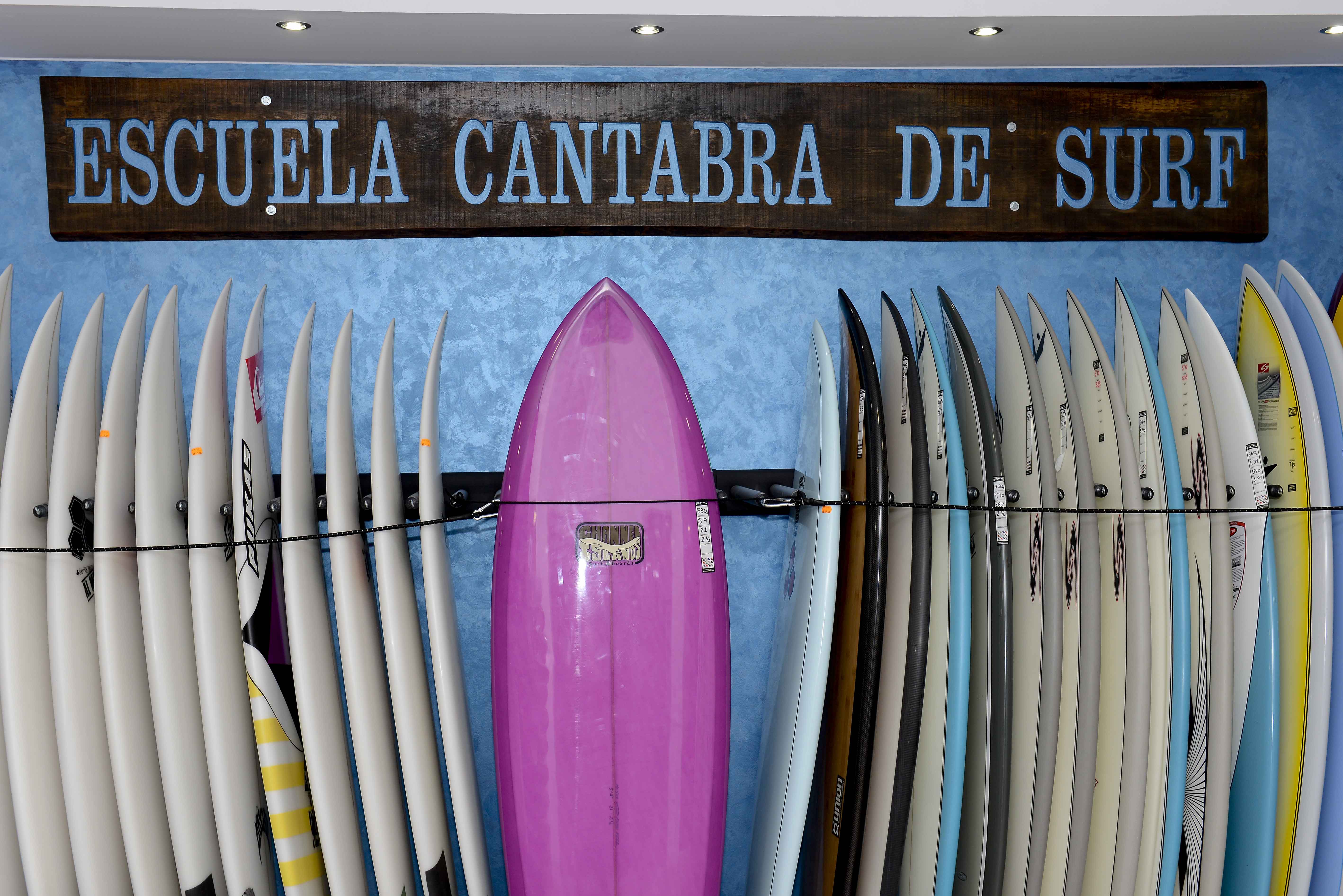 Alquiler de material de surf
