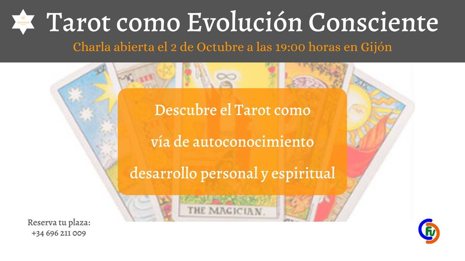 Charla El Tarot  Evolutivo, una  herramienta de autoconocimiento, desarrollo personal y espiritual.