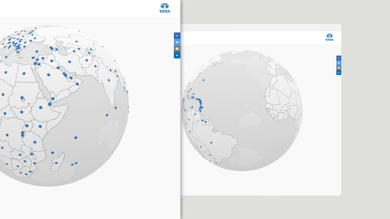 Interactive Globe