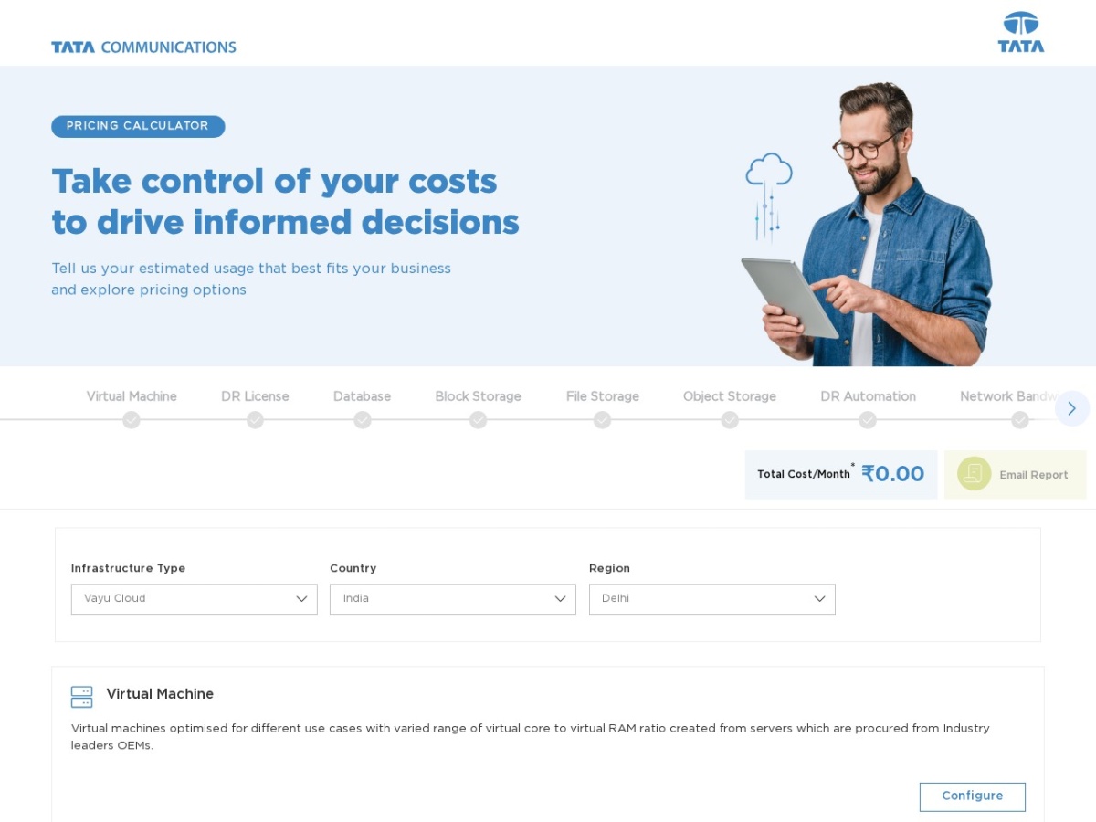Cloud Pricing Calculator