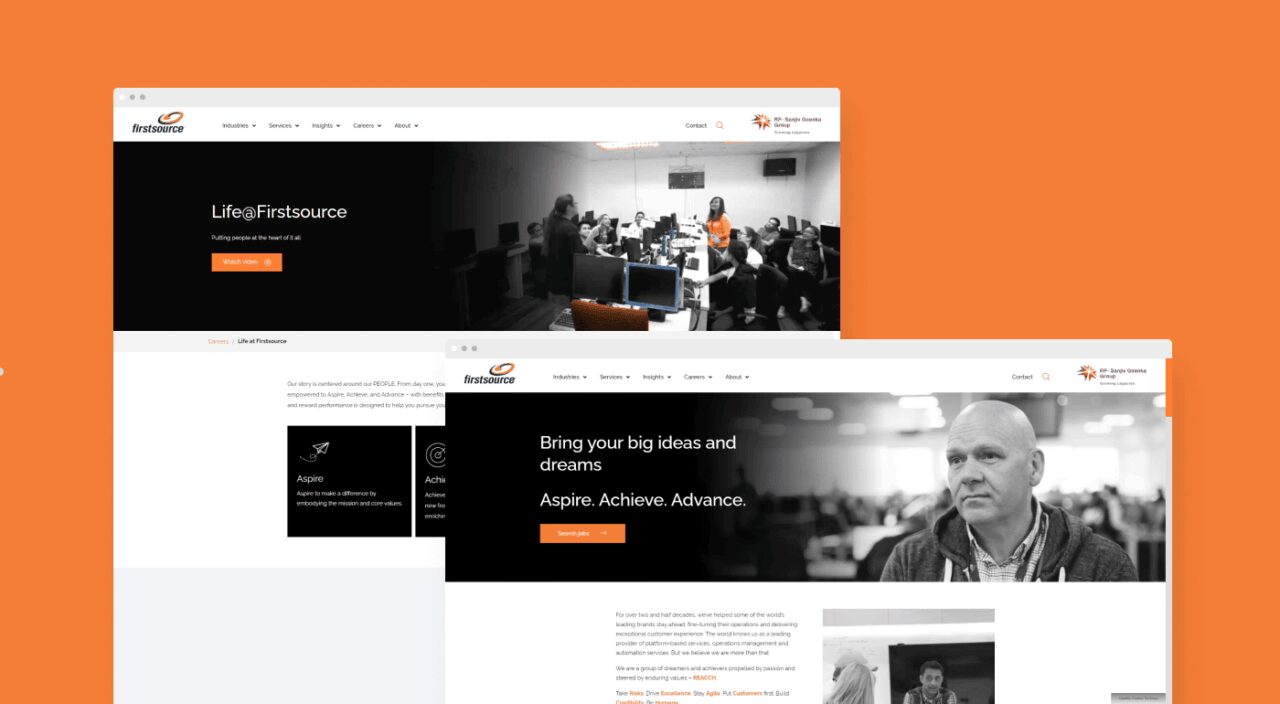 Firstsource Website