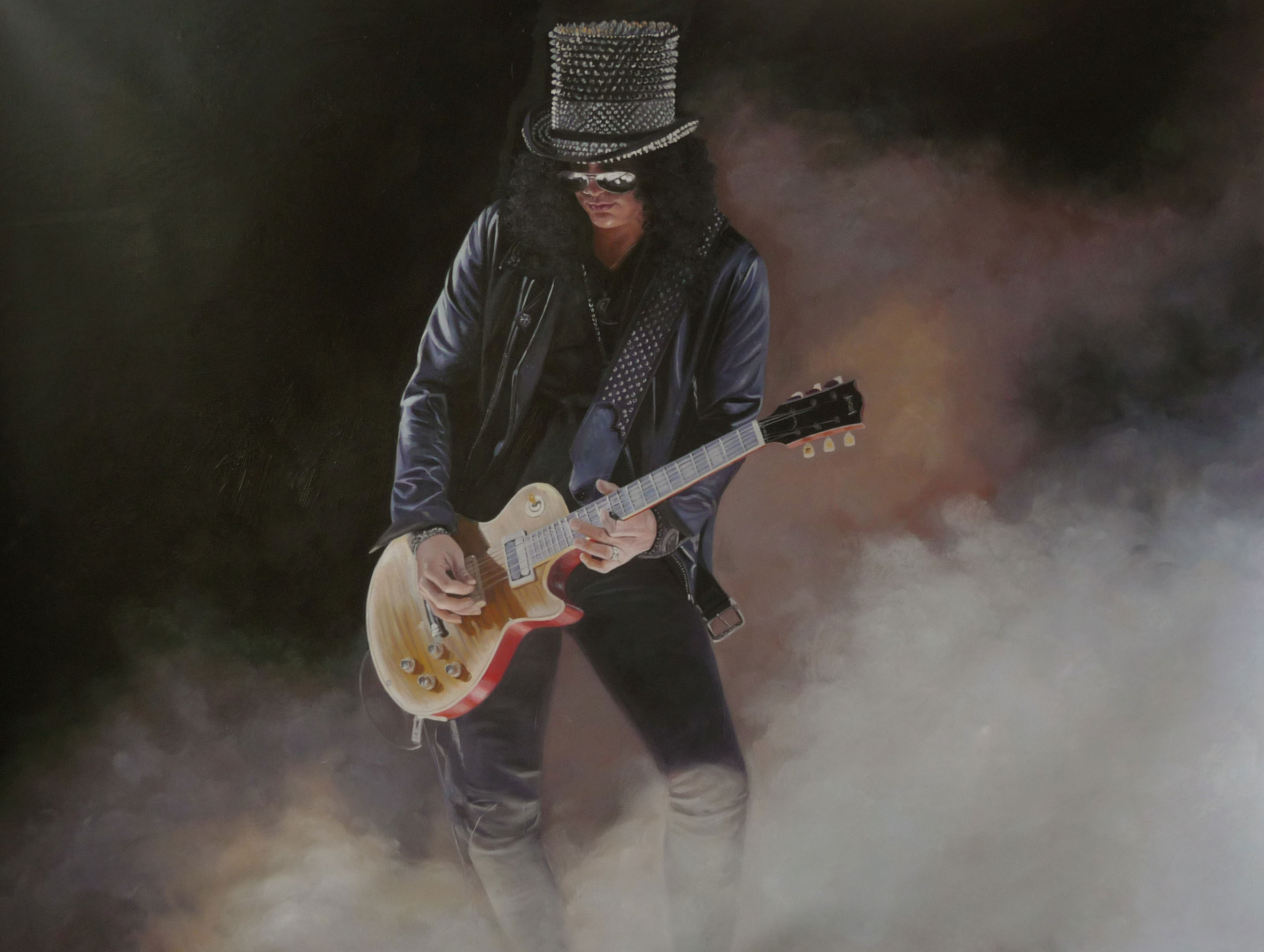 Slash - Olieverf op Canvas - 90 x 120 cm