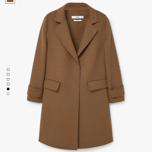 manteau camel mango