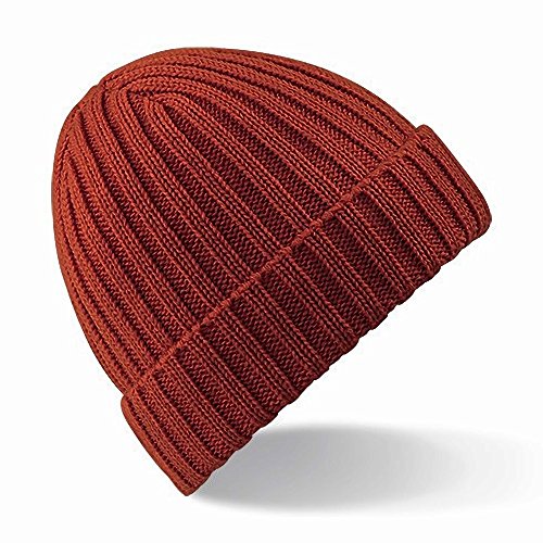 Gorro beanie de invierno acanalado modelo Chunky Ribbed unisex