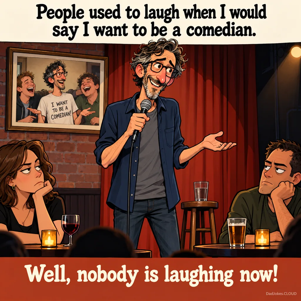 Open Mic Review. People used to laugh when I would say I want to be a comedian. Well, nobody is laughing now!