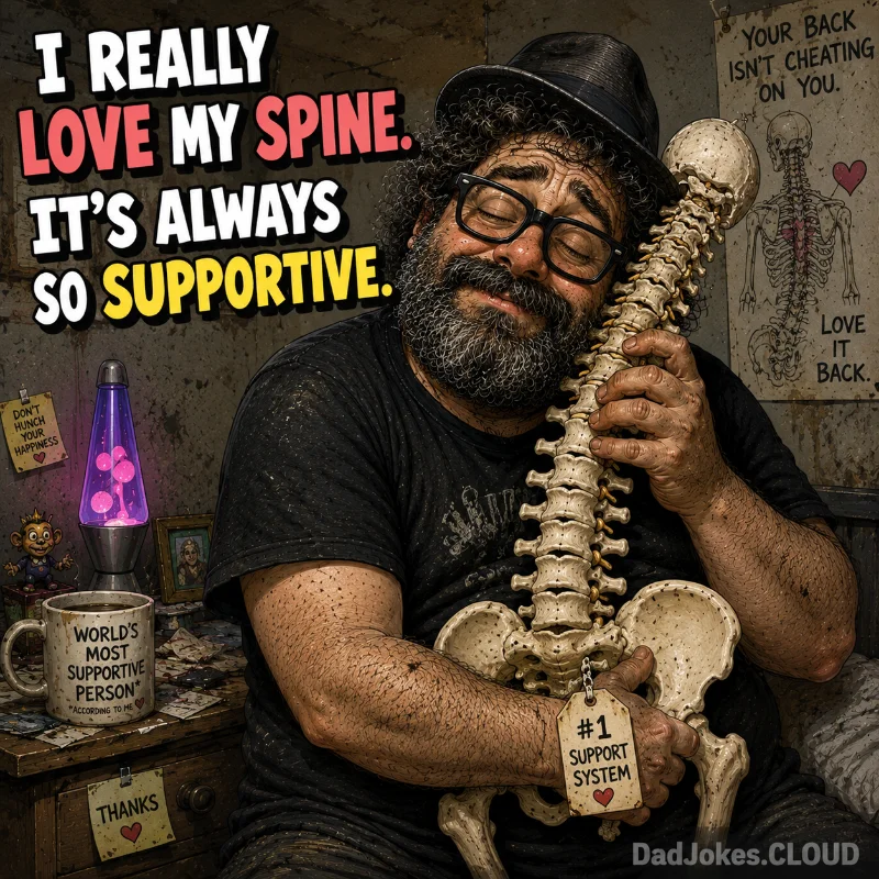Vertebral Loyalty. I really love my spine. It's always so supportive.