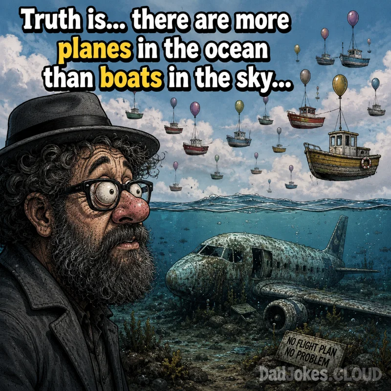 Sea and Sky Census. Truth is… there are more planes in the ocean than boats in the sky…