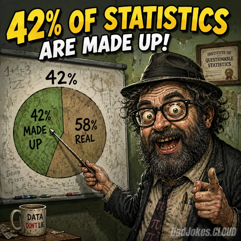 Numbers Under Oath. 42% of statistics are made up!