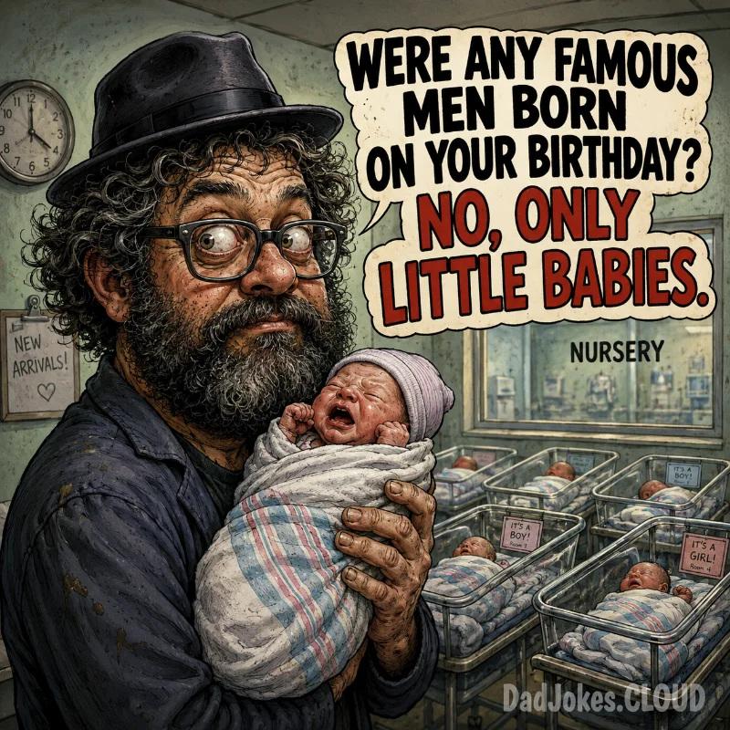 Birth Records Request. Were any famous men born on your birthday? No, only little babies.