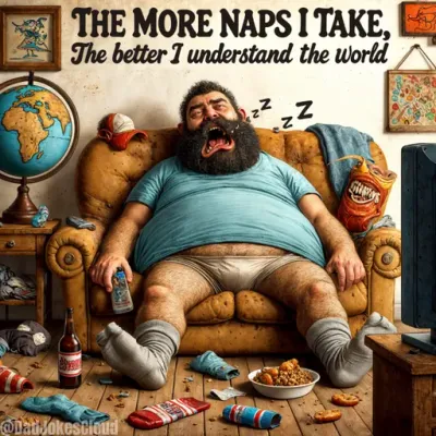 The more naps I take, the better I understand the world.