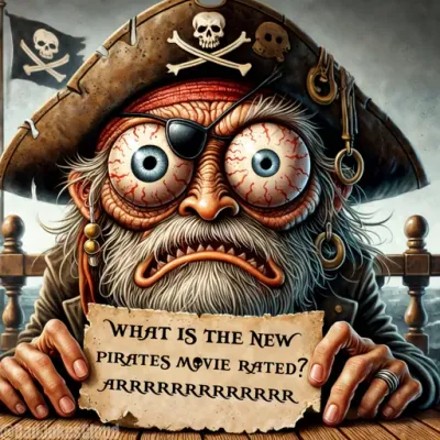 What is the new pirates movie rated? Arrrrrrrrrrrrr!