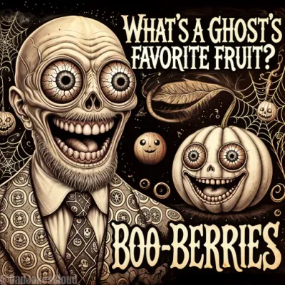 What’s a ghost’s favorite fruit? Boo-berries!