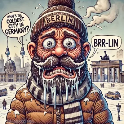 What's the coldest city in Germany? Brr-lin.
