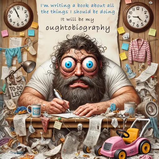 Procrastination Memoir. I'm writing a book about all the things I should be doing. It will be my oughtobiography.
