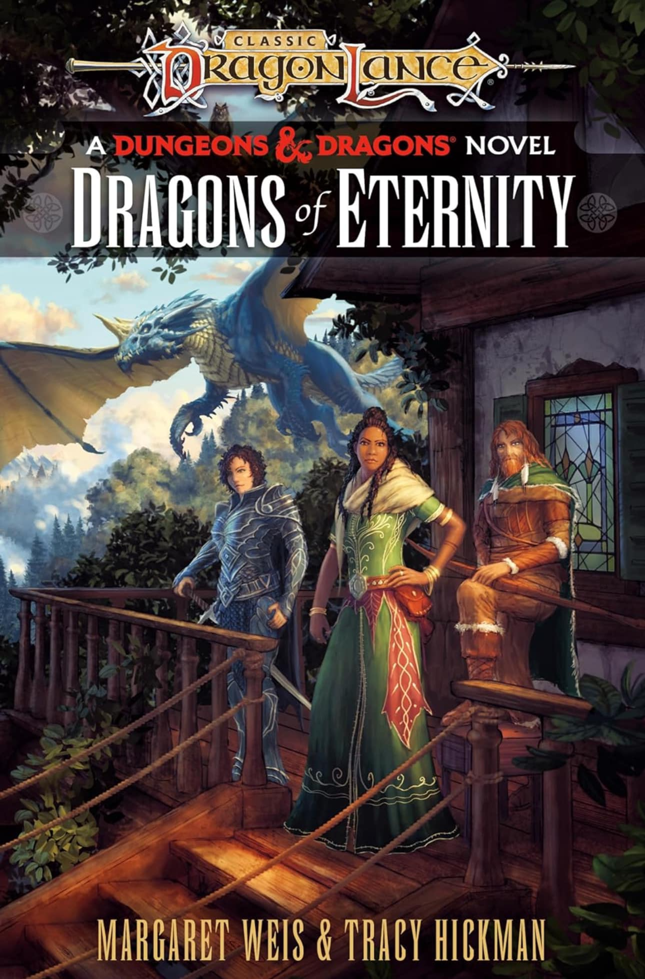 Portada de la nueva novela Dragons of Eternity