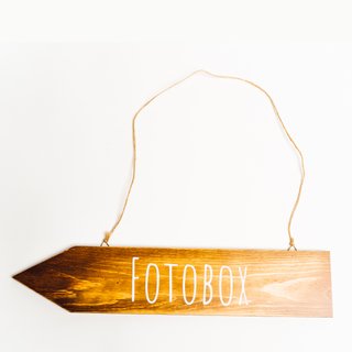 HOLZSCHILD Fotobox