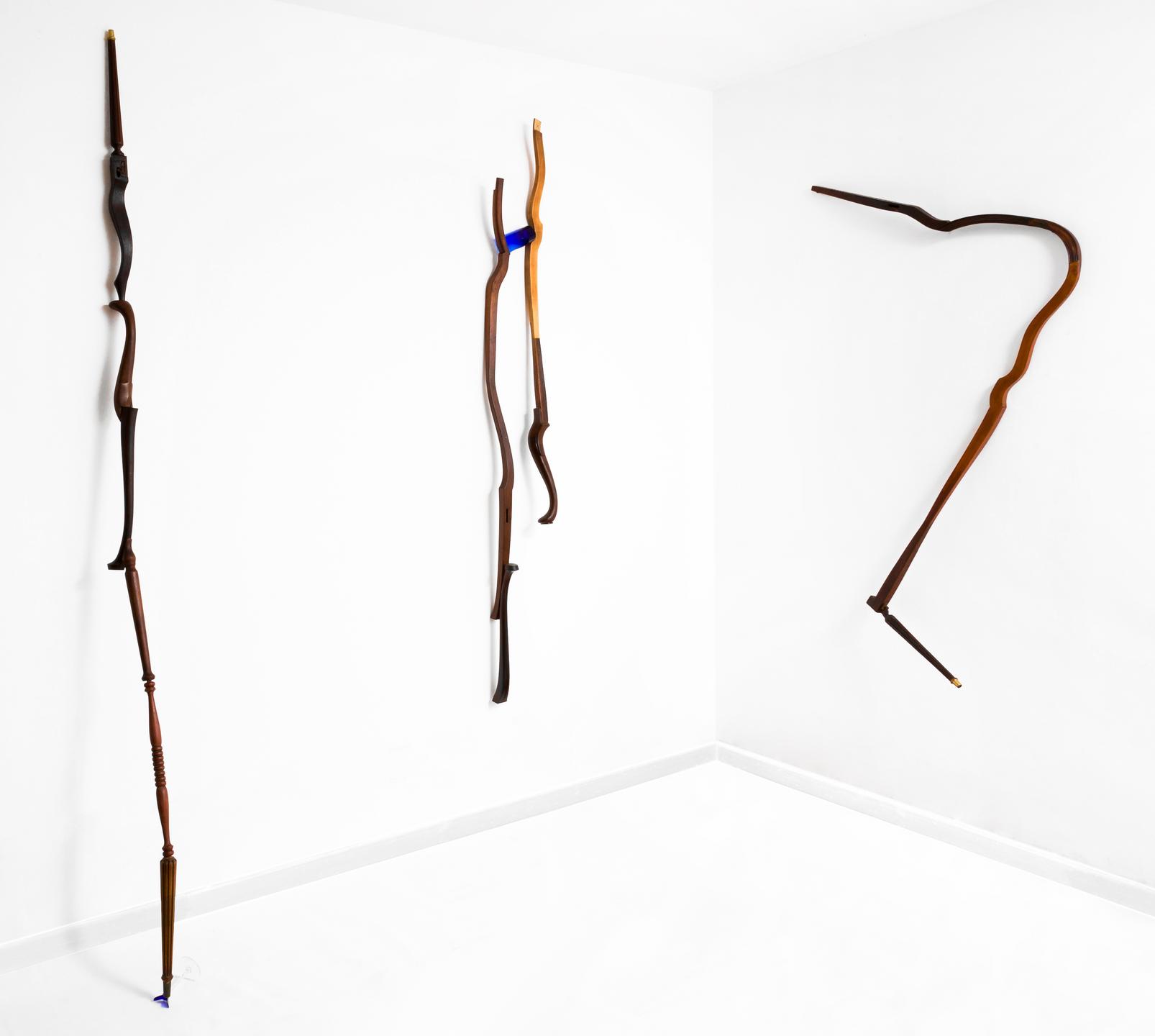 Série “Arqueologia da perda”, 2012, vista da exposição, Anita Schwartz Galeria de Arte