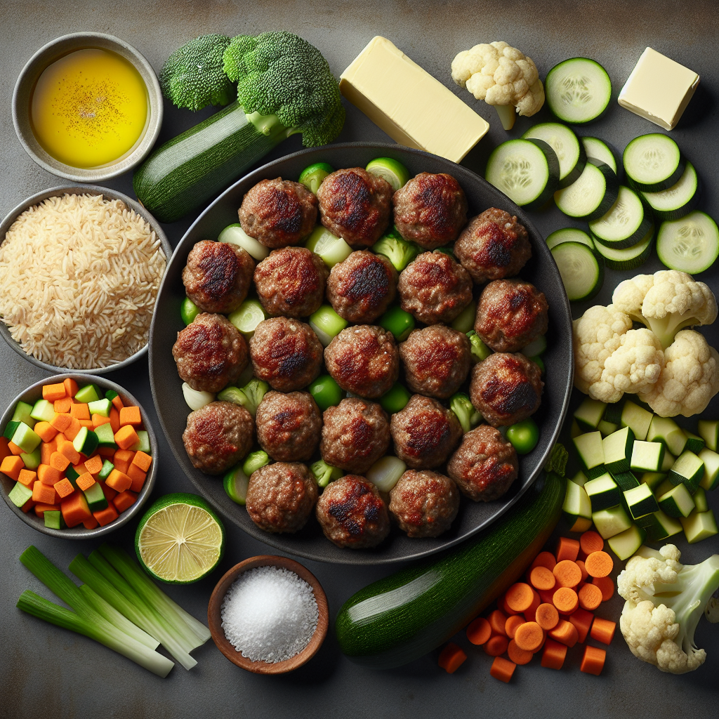 Albóndigas de carne de 294 Kcal