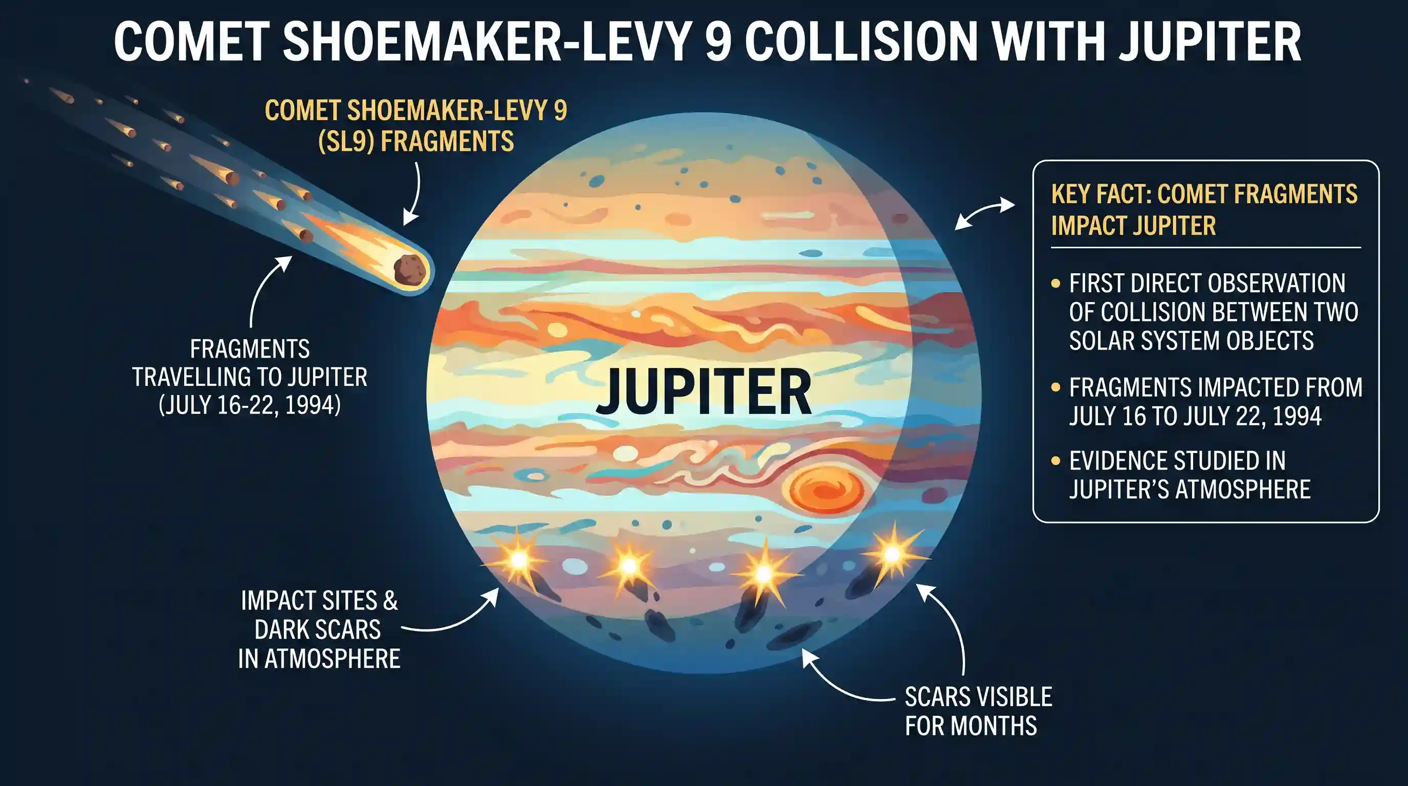 science-and-technology: Comet Shoemaker-Levy 9 hit the planet