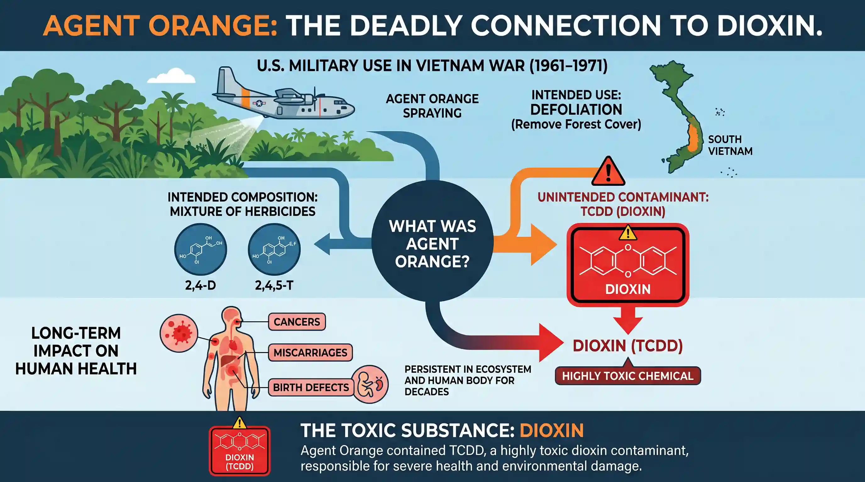 UPSC Prelims: ‘The final Agent Orange raid in Vietnam took place in 1970… areas have begun to bloom again. But 19 years after the war’