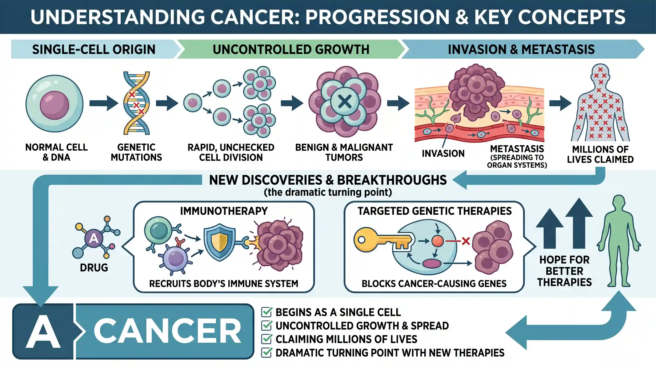 science-and-technology: “It begins as a single cell and grows into a merciless disease that claims millions of lives year after year. But scient