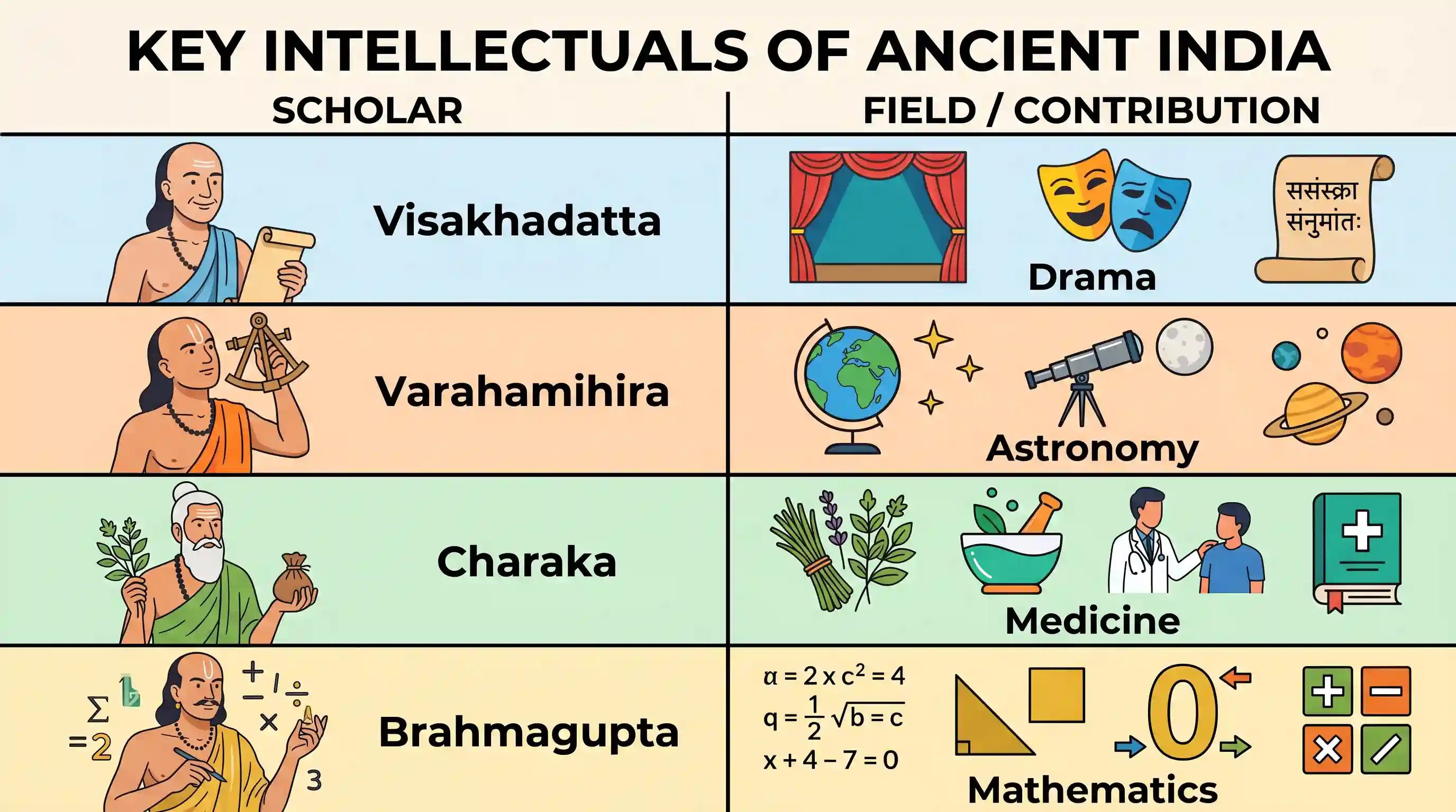 history: Match List I with List II and select the correct answer by using the codes given below the lists: List I I. Visakhadatta