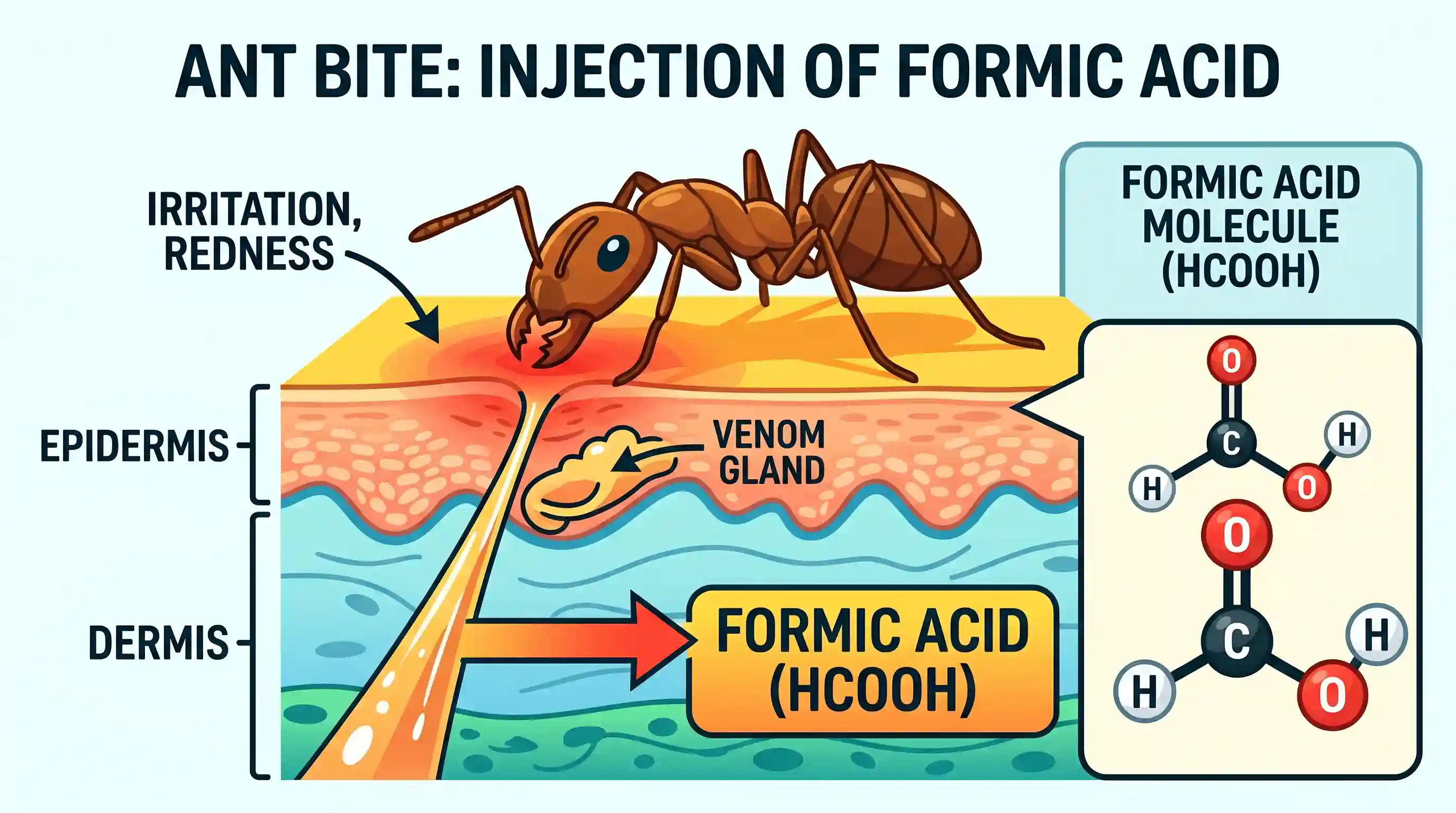 science-and-technology: When ants bite, they inject
