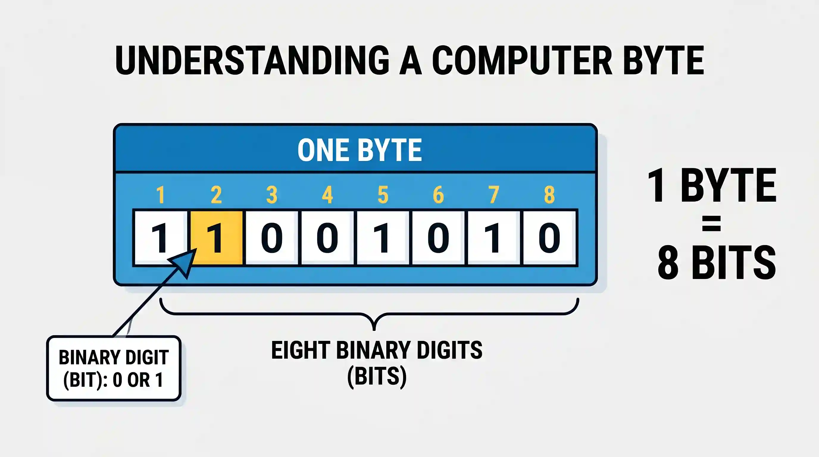 science-and-technology: The memory of a computer is commonly expressed in terms of Kilobytes or Megabytes. A byte is made up of