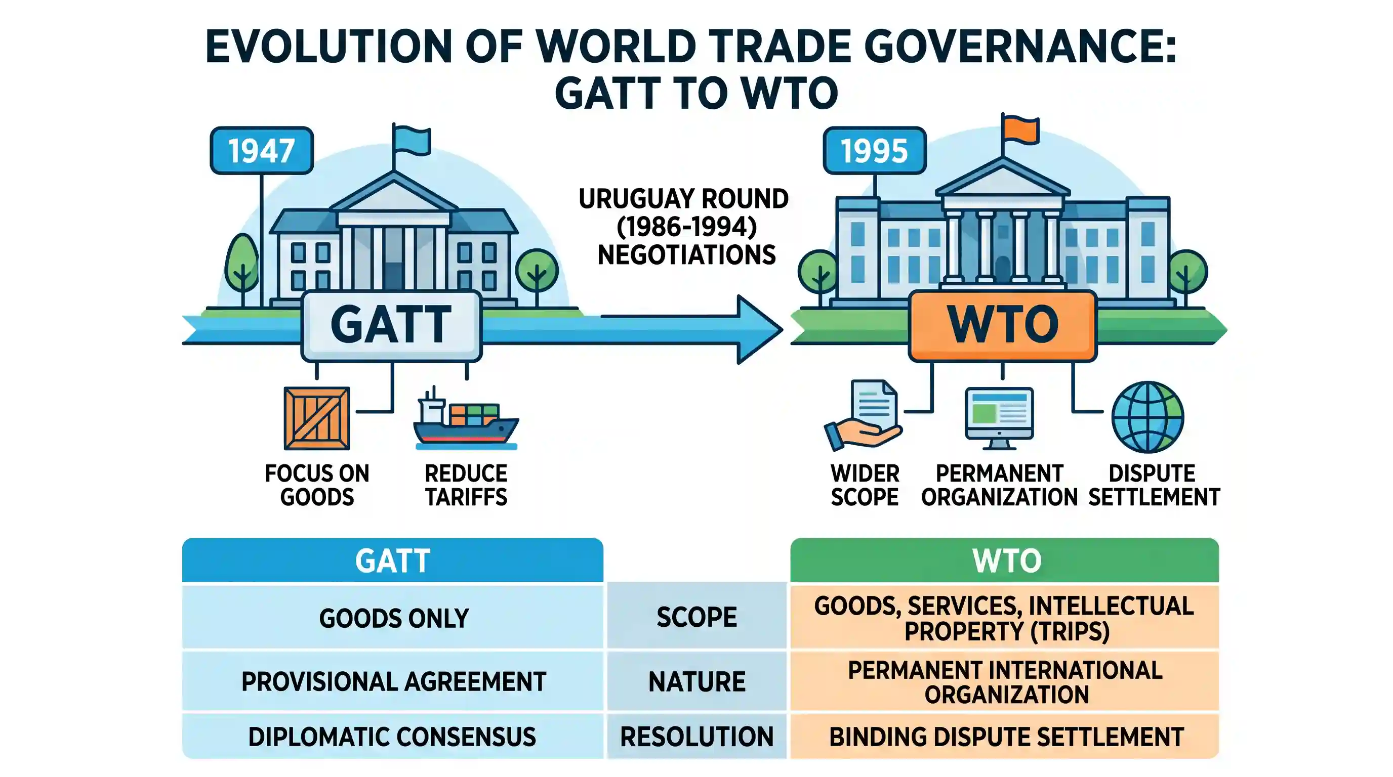 economy: The earlier name of WTO was