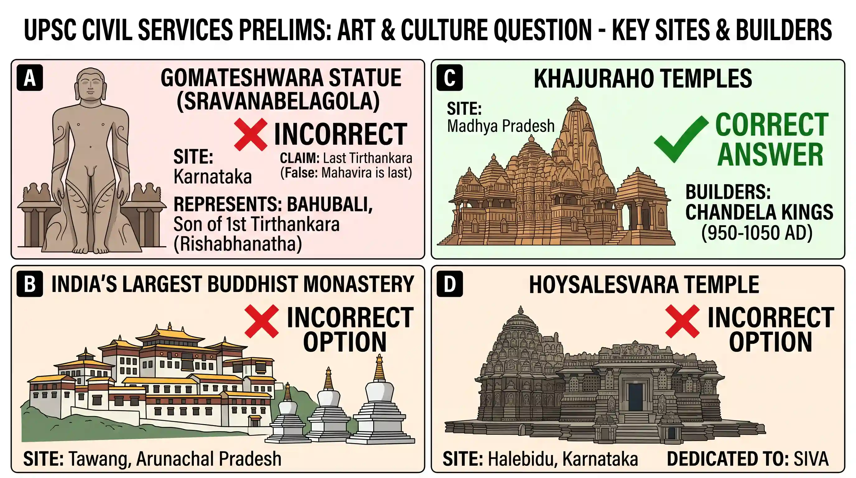 art-and-culture: Which one of the following statements is correct?